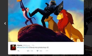 Capture d'écran du compte Twitter de @MrAzura_, le 15 avril 2016.