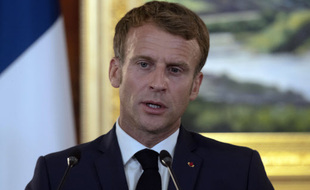 Emmanuel Macron en août 2021
