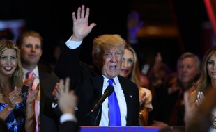 Le candidat républicain Donald Trump, le 3 mai à New York
