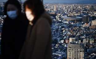 Le stade olympique de Tokyo, le 8 février 2020.