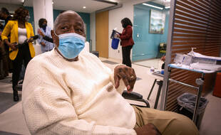 Hank Aaron a été vacciné le 5 janvier à Atlanta.