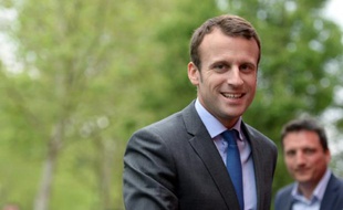 Emmanuel Macron à Bordeaux le 9 mai 2016
