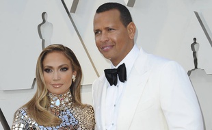 Les futurs mariés Jennifer Lopez et Alex Rodriguez
