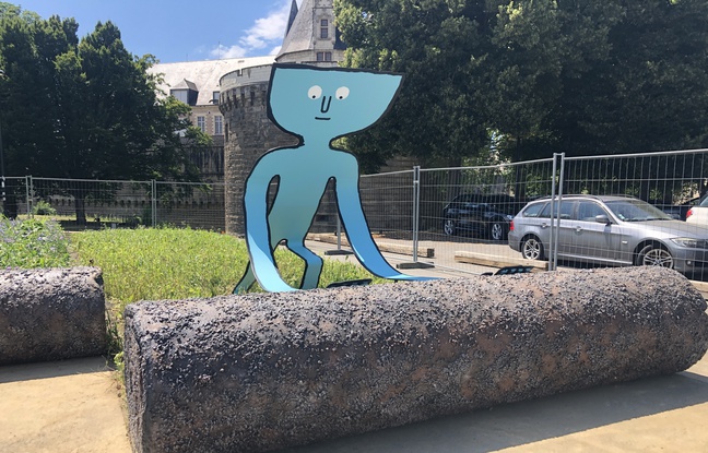 Nantes : Surprise ! De nouveaux personnages de Jean Jullien ont débarqué en centre-ville