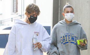 Les époux Justin et Hailey Bieber