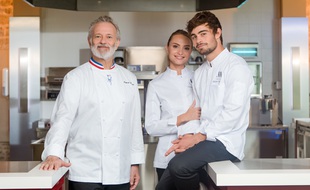 Francis Huster, Aurélie Pons et Clément Rémiens, héros de « Ici Tout Commence »