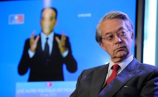 Le sénateur Philippe Marini le 15 mai 2013, lors d'une convention organisée par l'UMP, au siège du parti.