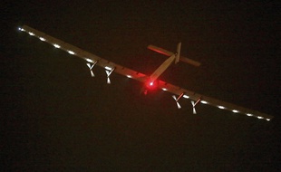 L'avion Solar Impulse 2 a décollé de la ville chinoise de Nankin en direction d'Hawaï, le 31 mai 2015.