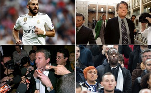 Benzéma, Tapie, Courbis, Diawara... Quand le foot s'invite à la barre.