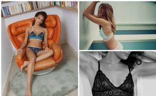 Les bralettes La Nouvelle, Cosabella et Aumentax.