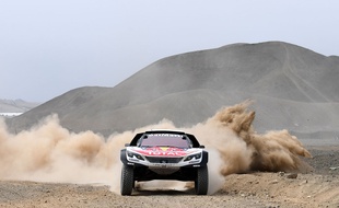 Sébastien Loeb sur le Dakar