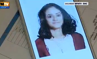 Capture d'écran d'un reportage sur une ado radicalisée diffusé sur BFMTV.