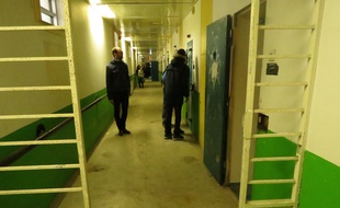 A Nantes le 11 novembre 2014- L ancienne maison d arret de nantes ouvre ses portes au public