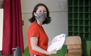 La maire de Nantes et présidente de la France urbaine, Johanna Rolland, le 28 juin 2020.