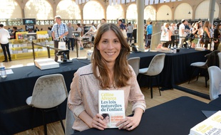 Celine Alvarez. Forum Fnac Livres le 03/09/2016-Paris, FRANCE.Credit:LAURENT BENHAMOU/SIPA