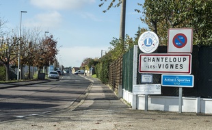 La ville de Chanteloup-les-vignes (Illustration)