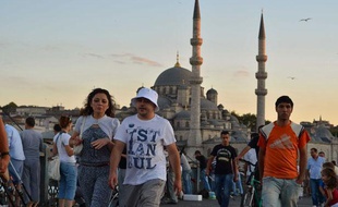 Les relations franco-turques, bientôt une lointain souvenir? Ici, Istanbul en Turquie.