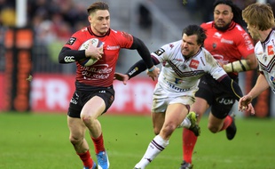 James O'Connor du RC Toulon, le 14 février 2016, à Bordeaux.