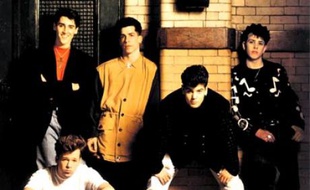 Les New Kids On The Block au début des années 90.