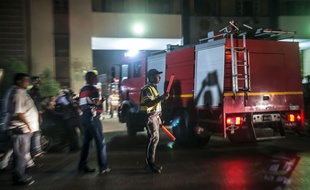Au moins douze personnes ont été blessées dans l'explosion d'un réservoir chimique près de l'aéroport du Caire, le 12 juillet 2018. (illustration)