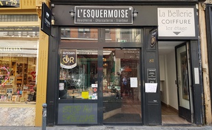La boucherie l'Esquermoise, à Lille, a été vandalisée.