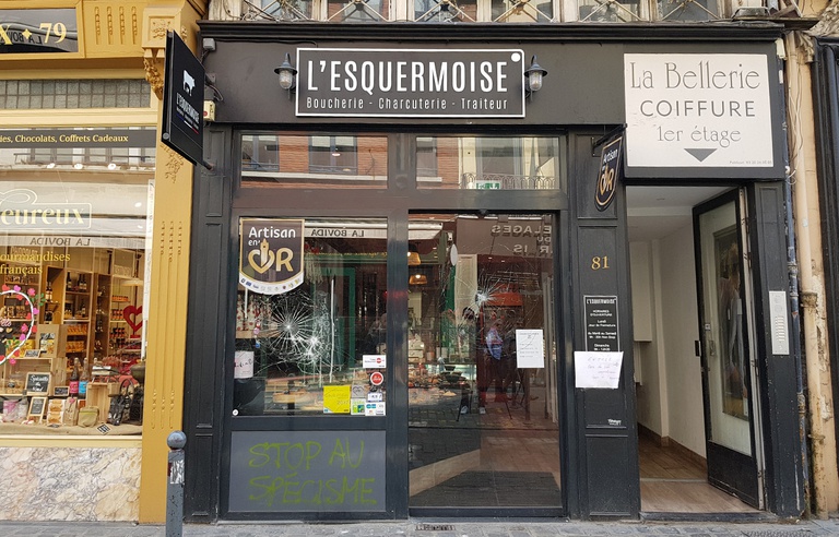 Lille: Des militants vegan accusés d'avoir vandalisé une ...