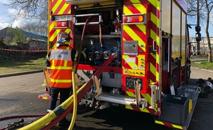 Des pompiers de Loire-Atlantique, ici à Nantes.