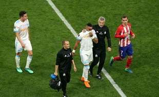 Antoine Griezmann est allé consoler Dimitri Payet.