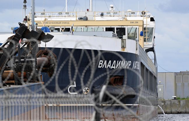 Saint-Malo : Le cargo russe toujours immobilisé dans le port, la région craint son abandon