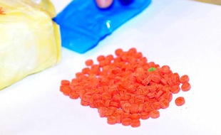 Des cachets de méthamphétamines.