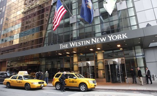 Un hôtel Westin (groupe Starwood/Marriott) à New York.