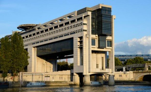 Le ministère de l'Economie et des Finances, à Bercy, à Paris le 19 octobre 2014