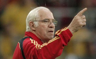 Le sélectionneur de football espagnol Luis Aragones, le 14 juin 2008.