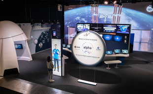 La nouvelle salle de contrôle de la Cité de l'Espace.