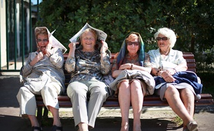 Quand il fait beau et chaud, tout le monde en profite.