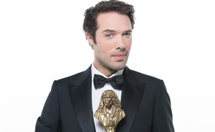 Nicolas Bedos, maître de cérémonie des Molières 2014.
