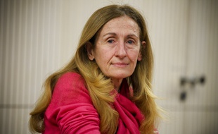 Toulouse, le 12 février 2013. Nicole Belloubet qui était élu à la Région Midi Pyrénées, vient d'être nommé au Conseil Constitutionnel.