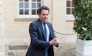 Le patron du Medef Geoffroy Roux de Bézieux à Matignon, le 10 janvier 2020.