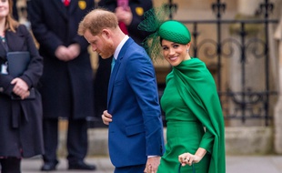 Le duc et la duchesse de Sussex