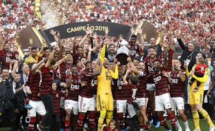 Flamengo a fait plier River Plate à Lima (Pérou).