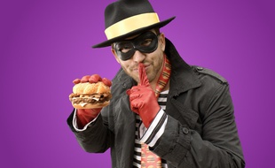 Le nouveau Hamburglar, dévoilé par McDonald's le 6 mai 2015.