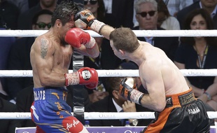 Manny Pacquiao a perdu sa ceinture WBO des welters face à Jeff Horn, le 2 juillet 2017.
