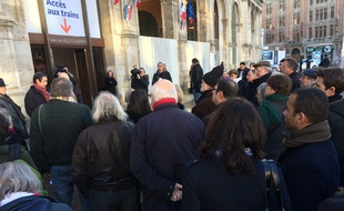 Rassemblement en souvenir de Francesca, le 4 janvier 2015