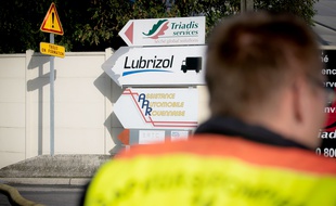 L'usine Lubrizol de Rouen a été touchée par un important incendie, le 26 septembre 2019.