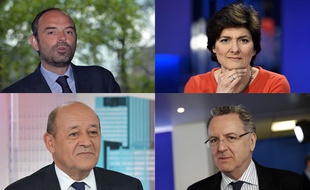 Edouard Philippe, Sylvie Goulard, Jean-Yves Le Drian et Richard Ferrand font partie des favoris pour Matignon.