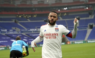 Memphis Depay a marqué dimanche
