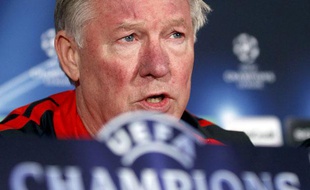 Sir Alex Ferguson, le 22 février 2011, à Marseille.