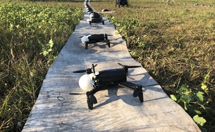 Les drones utilisés par la société Dronisos sont conçus par le Français Parrot.