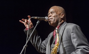 Maceo Parker en concert à Bruxelles en mai 2015.