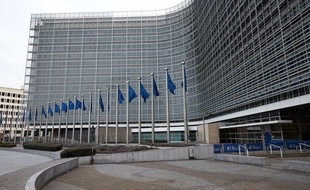 Le Berlaymont, siège de la Commission européenne à Bruxelles.